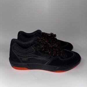 VANS Spitfire Rowan 2 Men's 12 Black Flame Orange Skateboarding